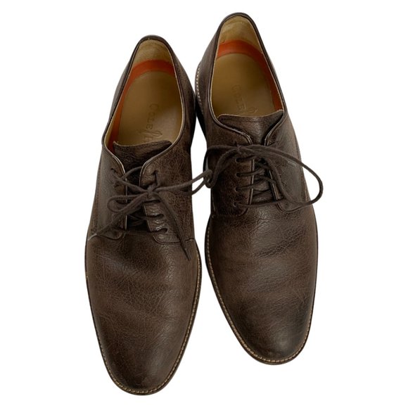 Cole Haan Shoes Mens Size 7.5 Brown Leather Dress Loafers Oxfords - Picture 5 of 5